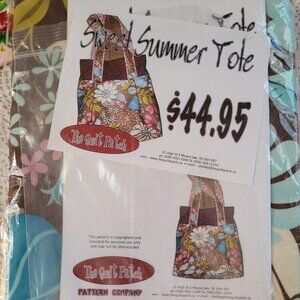 Summer tote sewing kit